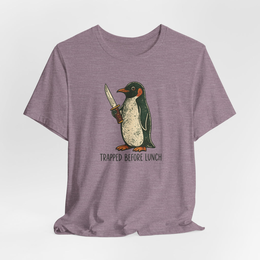 Knife-Wielding Penguin Tee