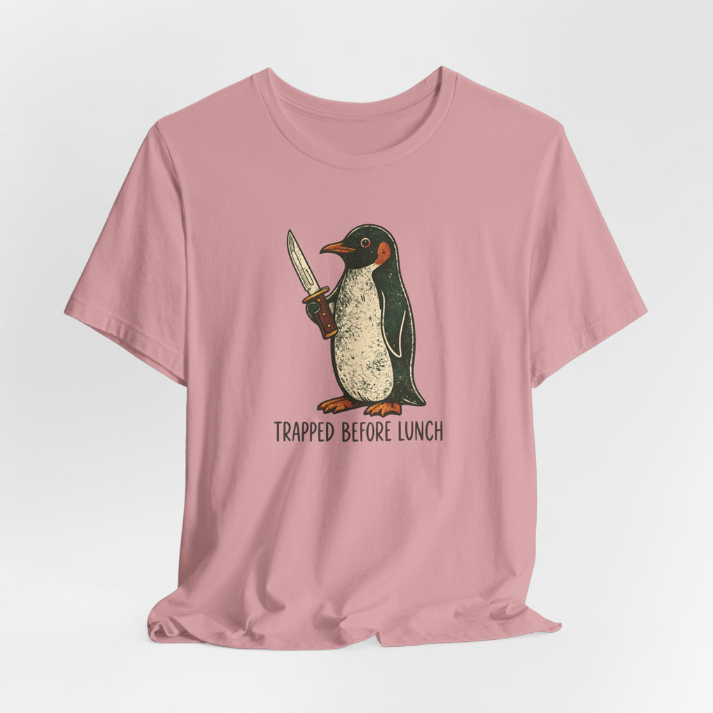 Knife-Wielding Penguin Tee