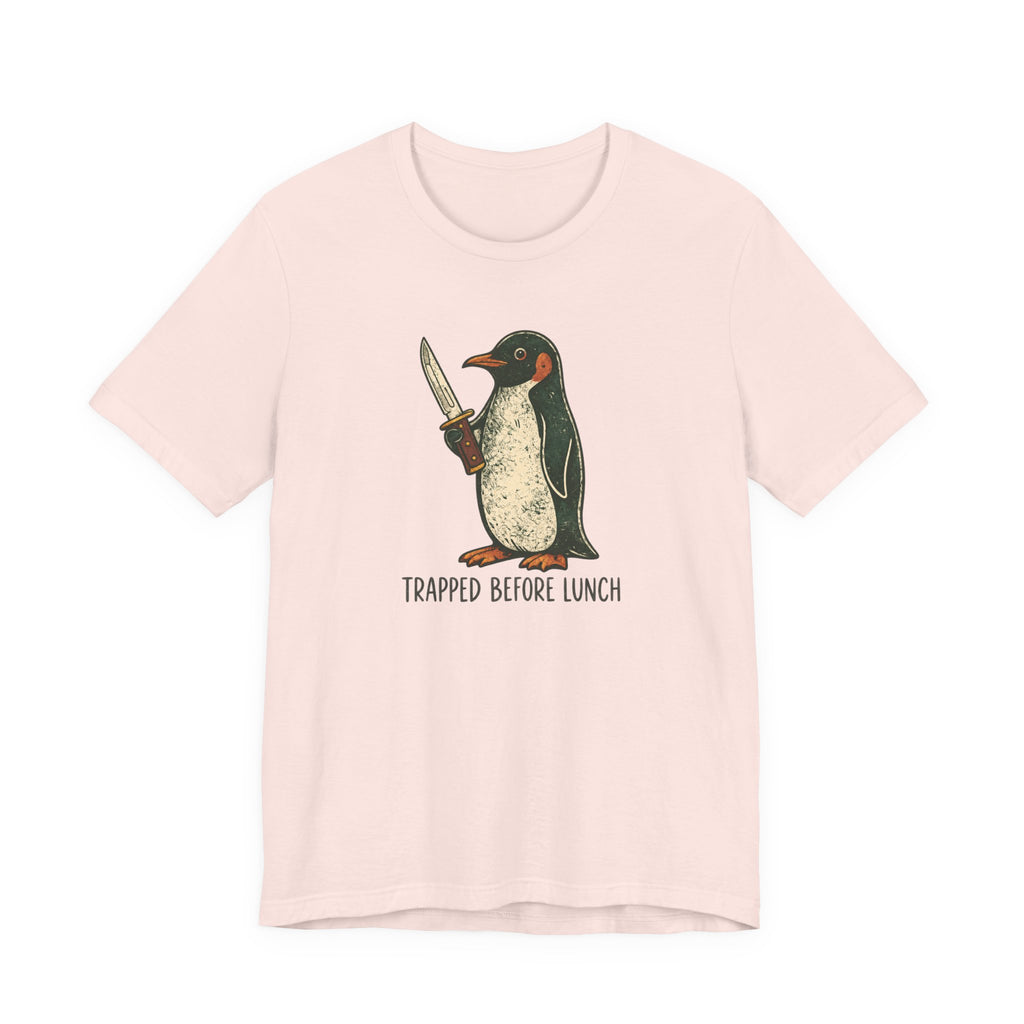 Knife-Wielding Penguin Tee