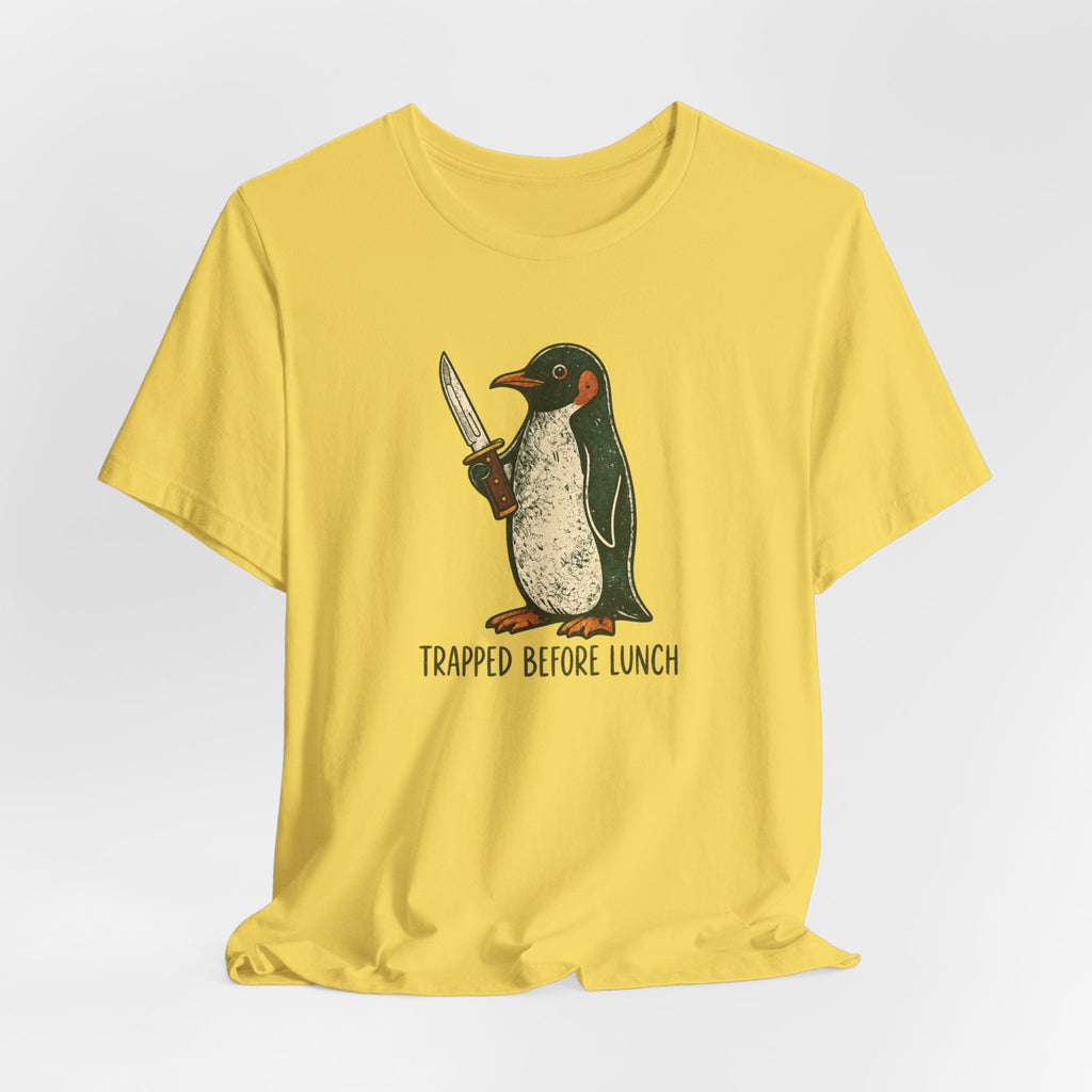 Knife-Wielding Penguin Tee