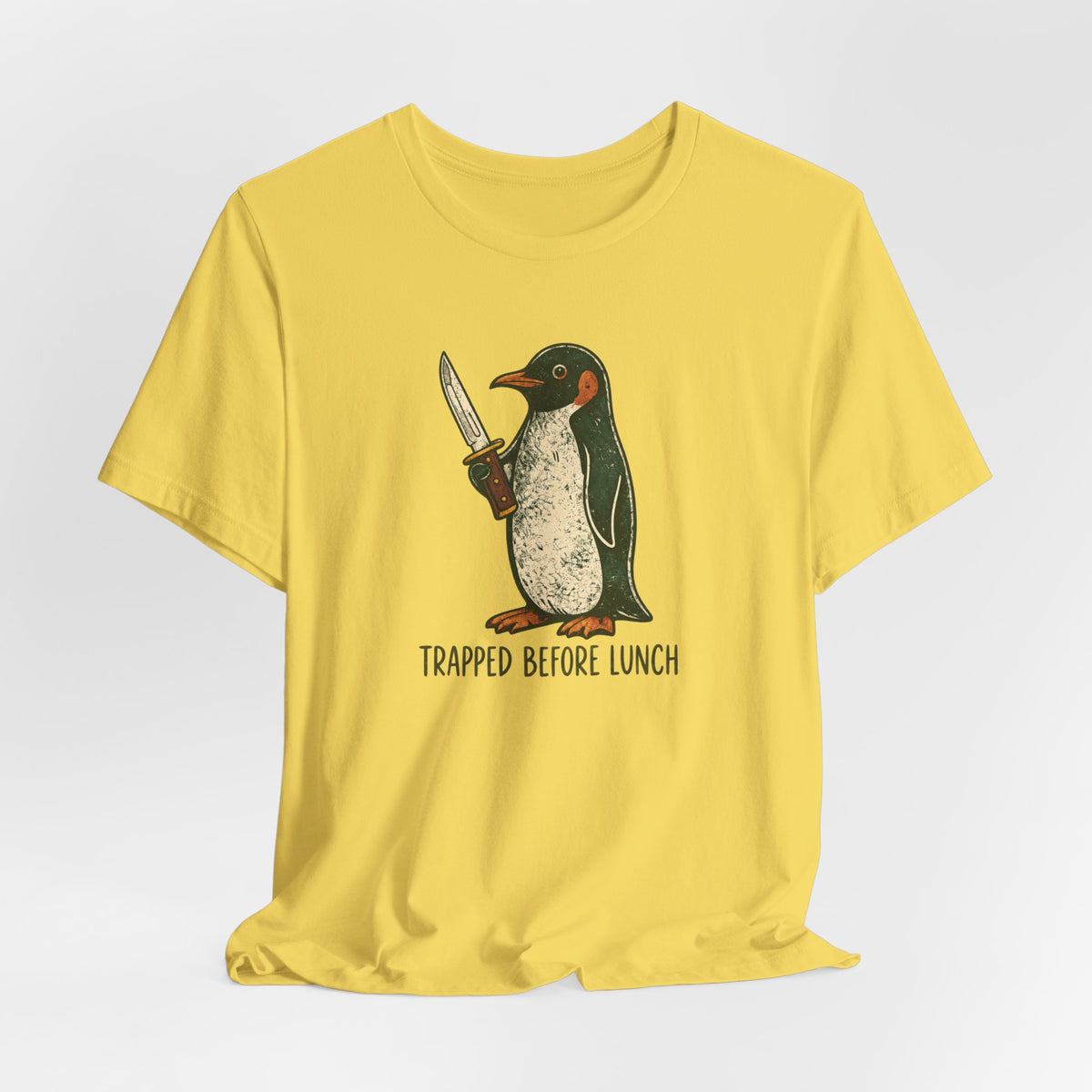 Knife-Wielding Penguin Tee