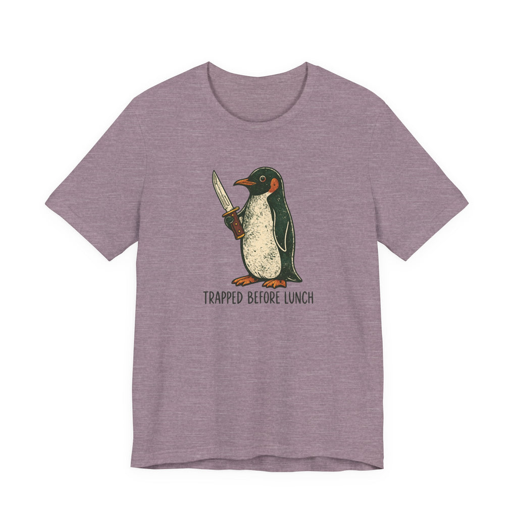 Knife-Wielding Penguin Tee