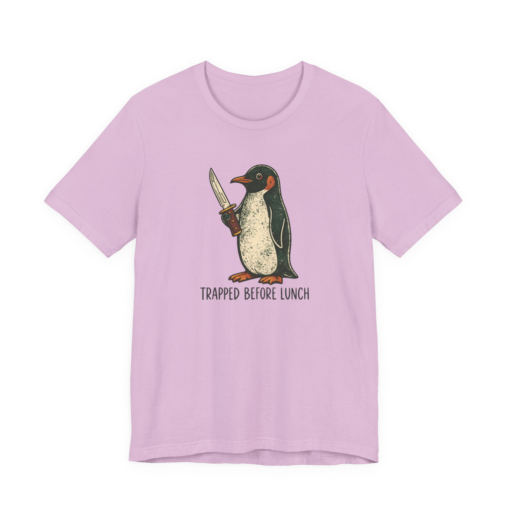 Knife-Wielding Penguin Tee