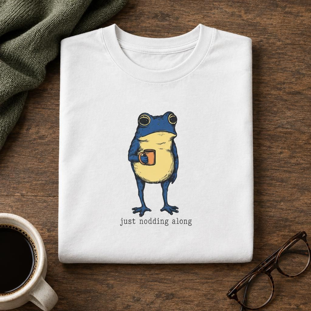 Coffee Frog - Corporate Humor T-Shirt