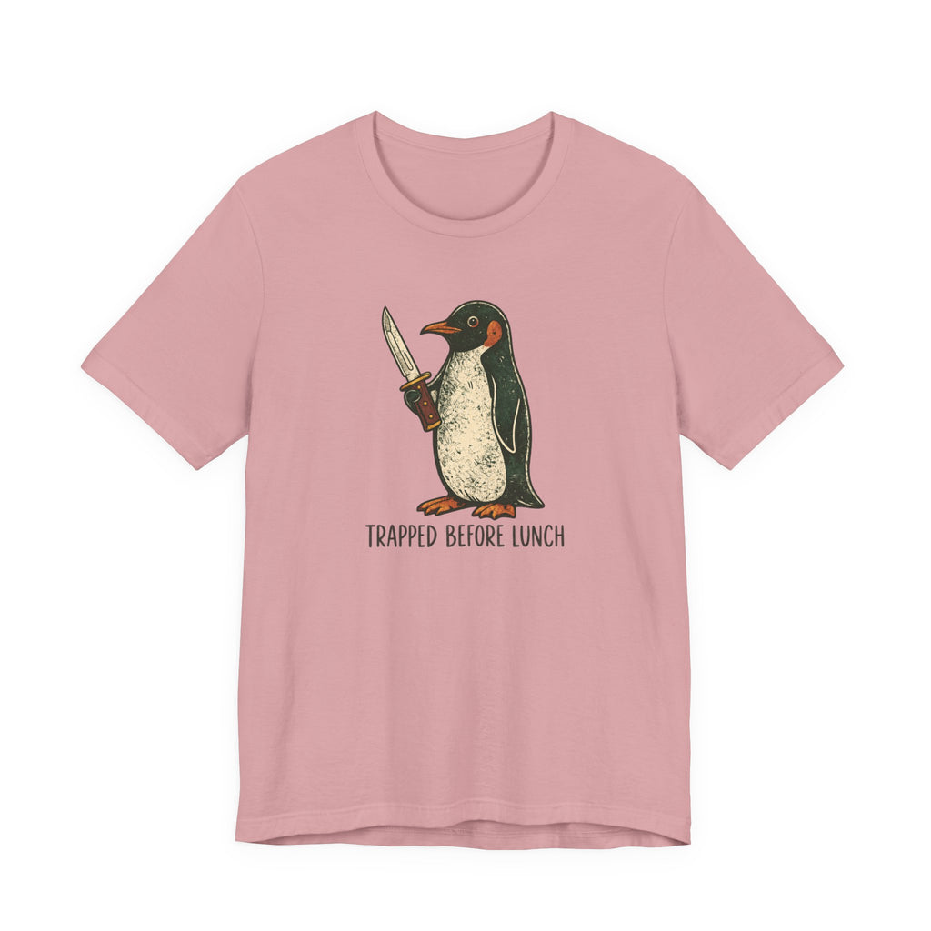 Knife-Wielding Penguin Tee