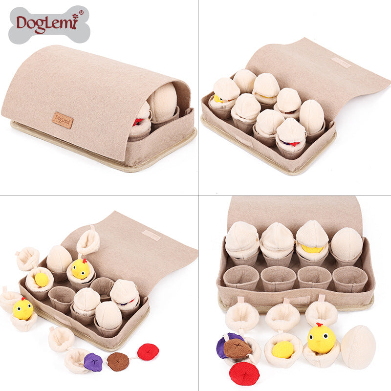New Egg Blind Box Interactive Pet Toy for Dogs