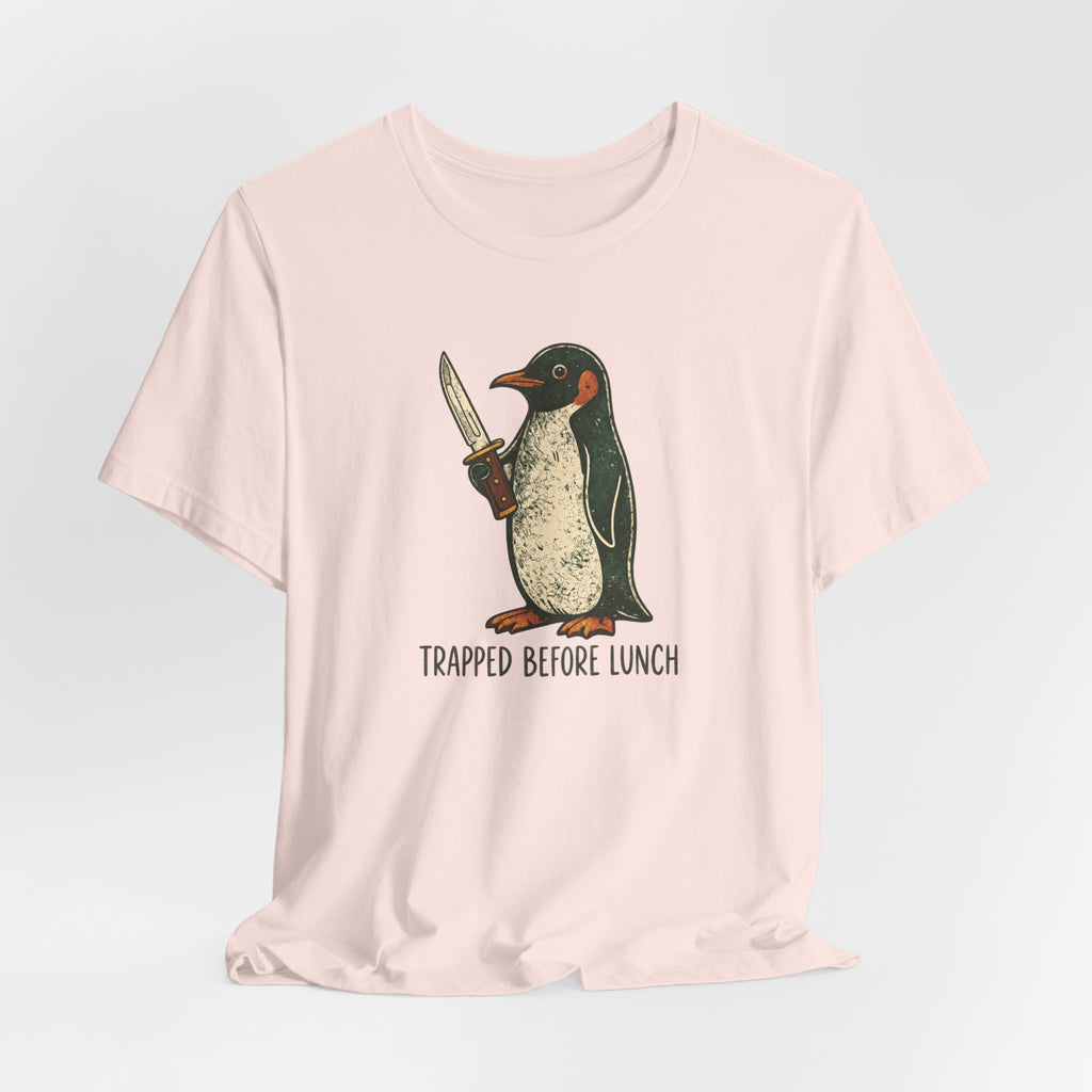 Knife-Wielding Penguin Tee