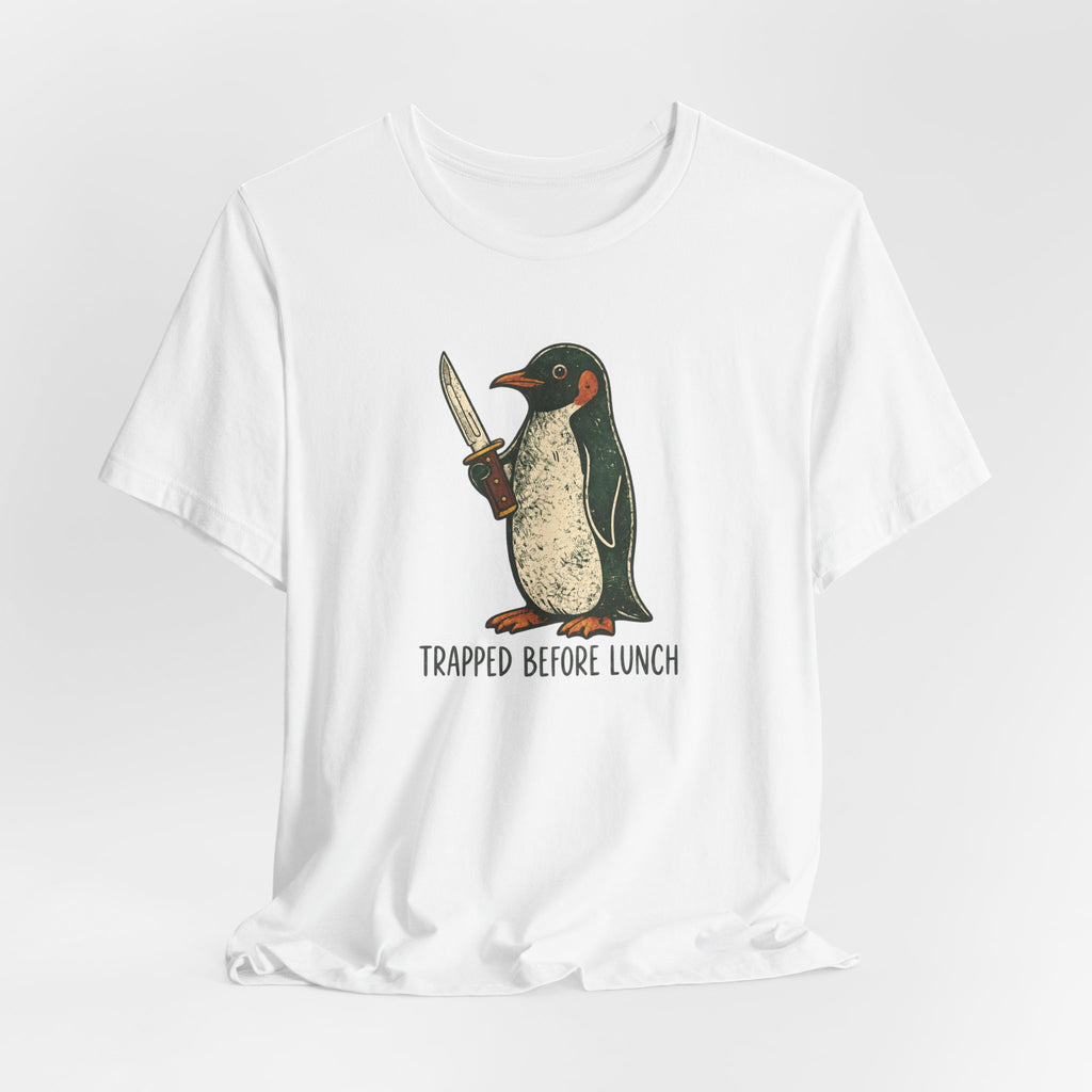 Knife-Wielding Penguin Tee